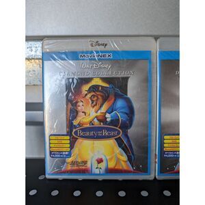 Disney Beauty and the Beast MovieNEX Japan Blu-Ray lot of 2 SEALED